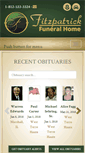 Mobile Screenshot of fitzpatrick-funeralhome.com